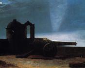 Searchlight on Harbor Entrance, Santiago de Cuba - 温斯洛·荷默